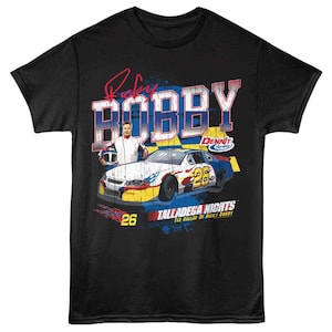 Talladega Nights - Vintage Style - American Classics - Black Adult Short Sleeve T-Shirt