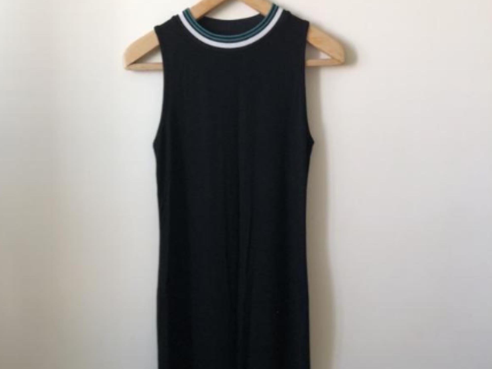 chinese dress ladies Rent Topshop Scallop Edge Maxi Dress In Black