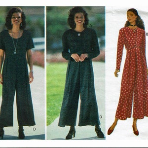 Jumpsuit and Jacket Uncut Sewing Pattern Butterick EXPO 3007 Sizes 6 8 10 Bust 30 1/2-32 1/2