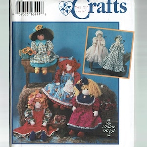 Doll and Clothes 22" UNCUT Sewing Pattern Simplicity Crafts 9354