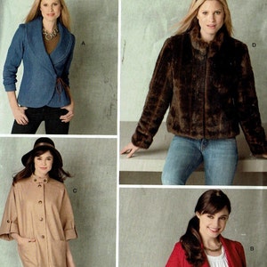 Uncut Simplicity 2150 Jacket Sewing pattern size 6-8-10-12-14 or 14-16-18-20-22 OOP