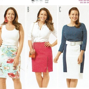 Burda Skirt UNCUT Sewing Pattern Sizes 20 22 24 26 28 30 32 34 Burda Style 6679