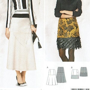 UNCUT Sewing Pattern Burda Style 6699 Sizes 10 12 14 16 18 20 Burda Skirts