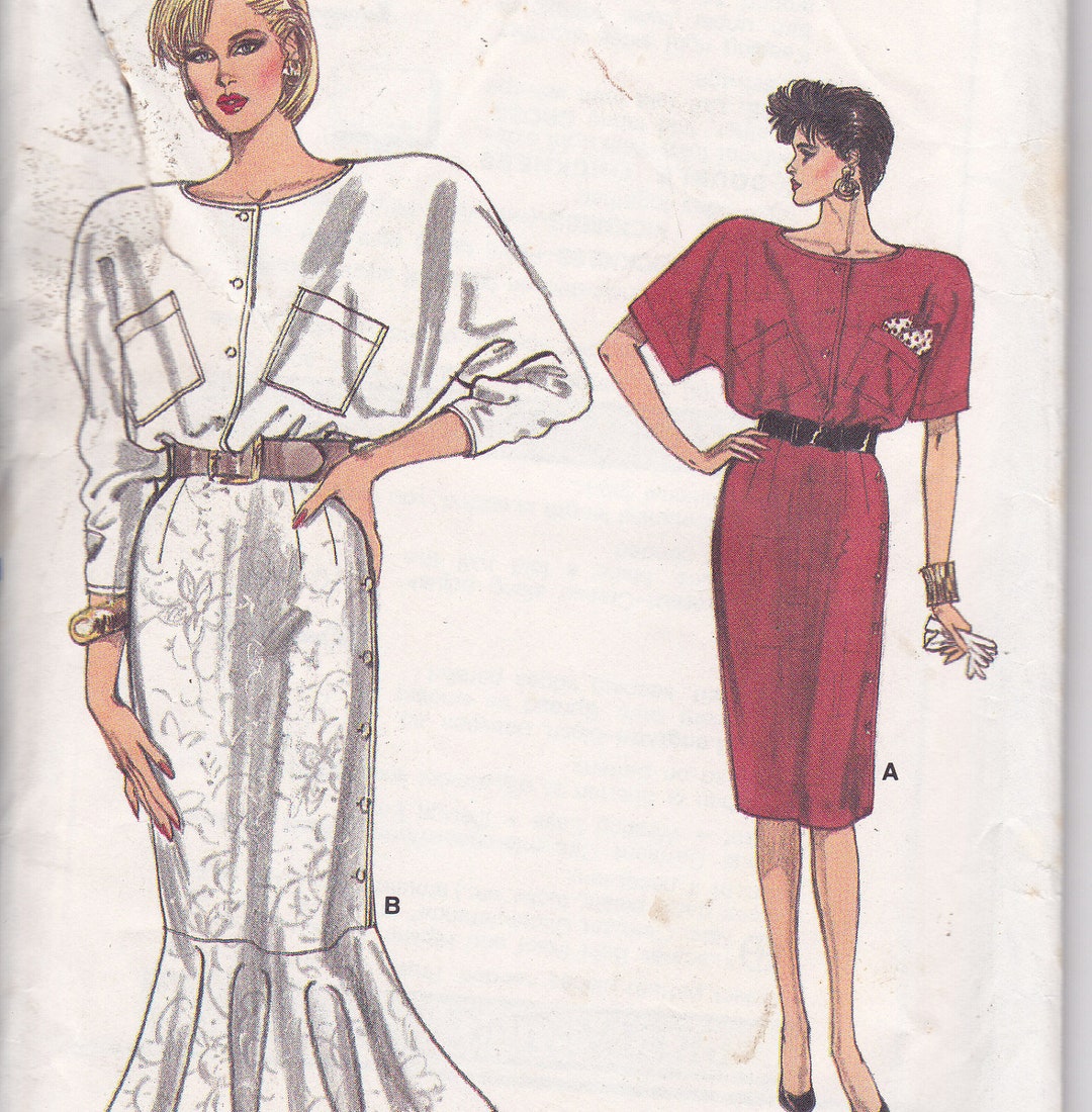 Very Easy Very Vogue 9637 Top and Trumpet Style or Straight - Etsy