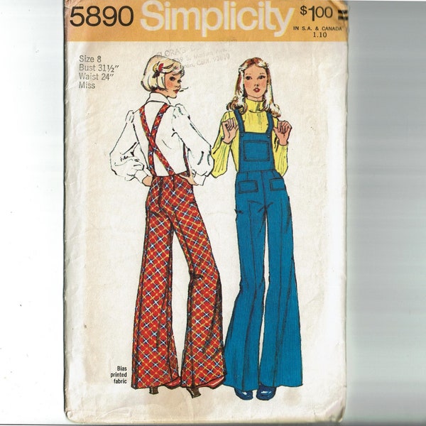 Boho Overalls Sewing Pattern - Etsy