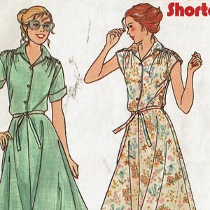 Quick Sewing Pattern Dress Size 10 Bust 32 1/2 Uncut Sewing Pattern Butterick 6458 1980s