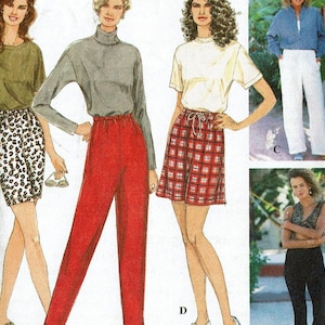 1 Hour Pattern Pants, Shorts and leggings Size XS, S, M Simplicity 9102