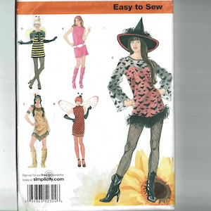 Costume UNCUT sewing pattern Xs-XL Simplicity 2324 Sizes 6-8, 10-12, 14-16, 18-20, 22-24 Easy to Sew