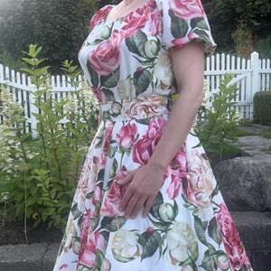 Bundle Circle Skirt & Peasant Blouse Sewing Pattern | Instant PDF download | Beginner | XXS - 4XL
