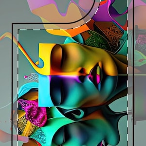 Colorful Abstract Art Phone Case: Stylish Protective Cover