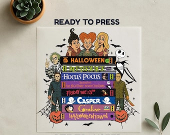 90s Halloween Dtf, Ready To Press, Heat Transfer Print, Retro Halloween DTF, Halloween Movie Dtf, Movie Lovers Dtf, Funny Halloween Dtf