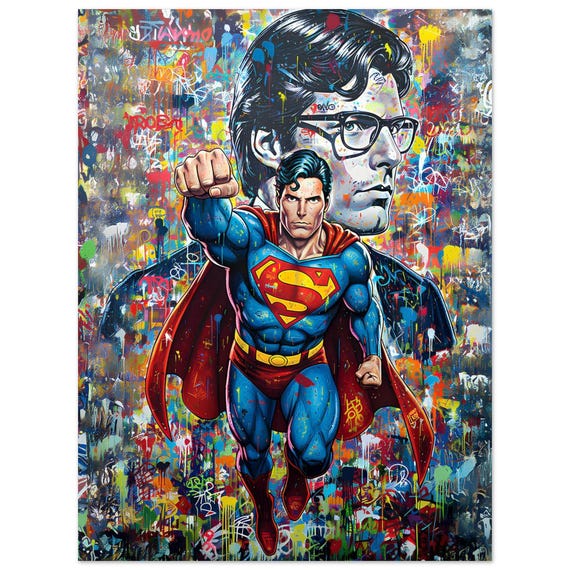 Pop Art Dc Superman Pop Art Comic Superman Art Superhero Pop Art