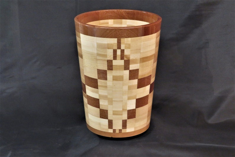 Jenga Style Quiltwork Vase