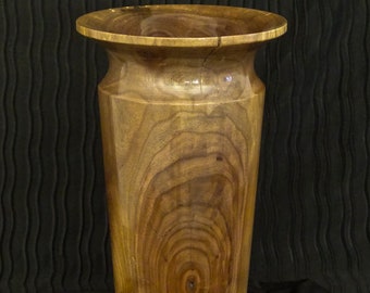 Natural Walnut Vase