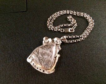 Dendritic Quartz Pendant & Necklace