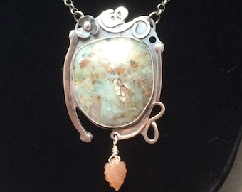 Ocean Picture Rock Pendant