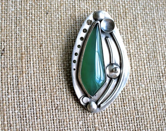 Pirahna Agate Pendant