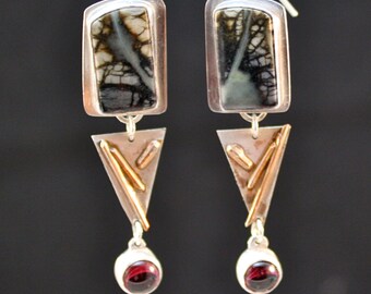 Picasso Stone Earrings