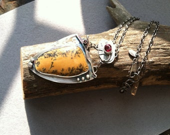 Dendritic Jasper – Find Joy Necklace