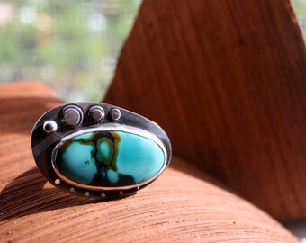 Turquoise Oval Ring