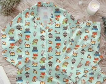 Pijama de Nick Wilde, ropa de dormir de zorro de Zootopia