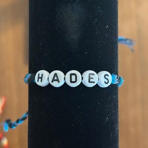 Hades Inspired Friendship Bracelet