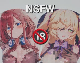 Wrist Supporting Oppai Waifu Mousepads