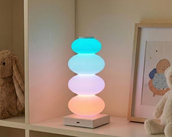 RGB Mood Lamp Color Changing Night Light for Bedroom Decor