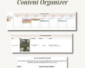 Content Organizer Google Sheets Template
