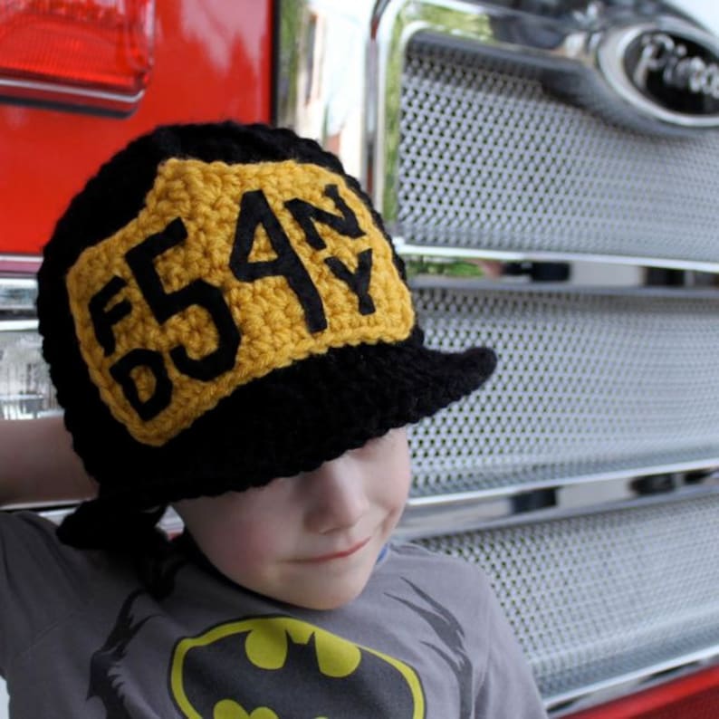 Firefighter Helmet Crochet Pattern Permission to sell finished items image 1