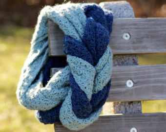 Endless Entwine Scarf - Crochet Pattern - Permission to sell finished items