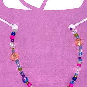Pink Dice Car Mirror Charm
