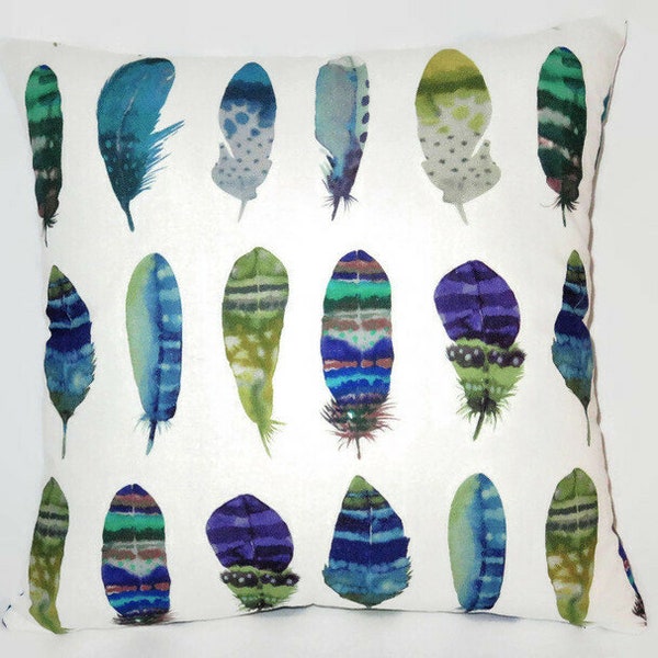 Feather Pillow Cover Etsy