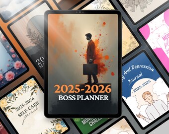 Paquetes de plantillas de agenda digital 2025-2026 con derechos de reventa (PLR) y margen de beneficio del 100%.