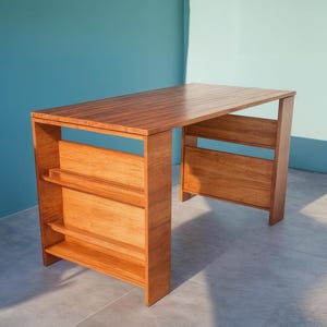 DIY Kids Desk Build Plan with Storage: Children&#39;s Art & Craft Table (PDF Plan)