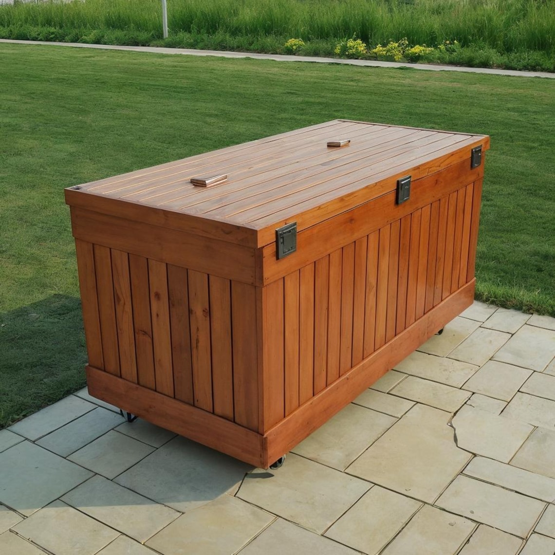DIY Wooden Storage Chest: Kids Toy Box Plans (PDF Download) - Etsy