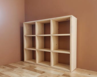Storage Cubbies Build Plans | DIY Wooden Organizer Shelf Plans (Printable PDF)