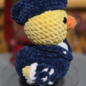Handmade Crochet Military Ducks Cruise Jeep USAF Airforce Army Navy Marines image 15