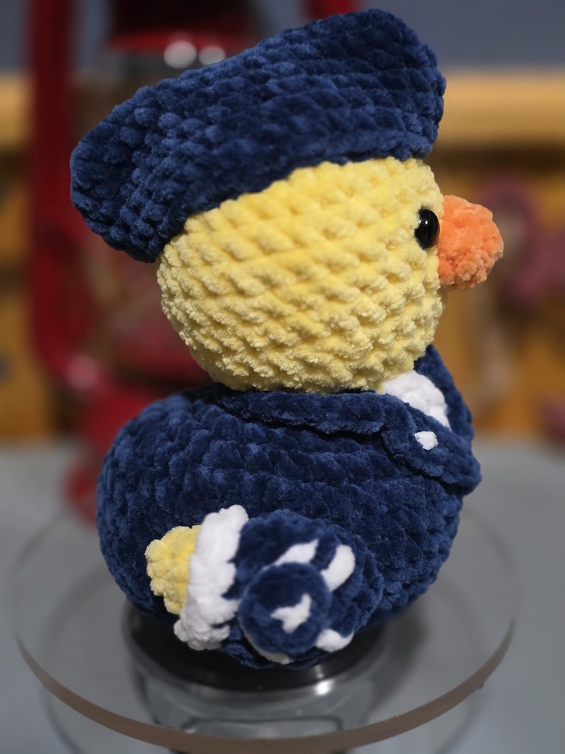 Handmade Crochet Military Ducks Cruise Jeep USAF Airforce Army Navy Marines image 15