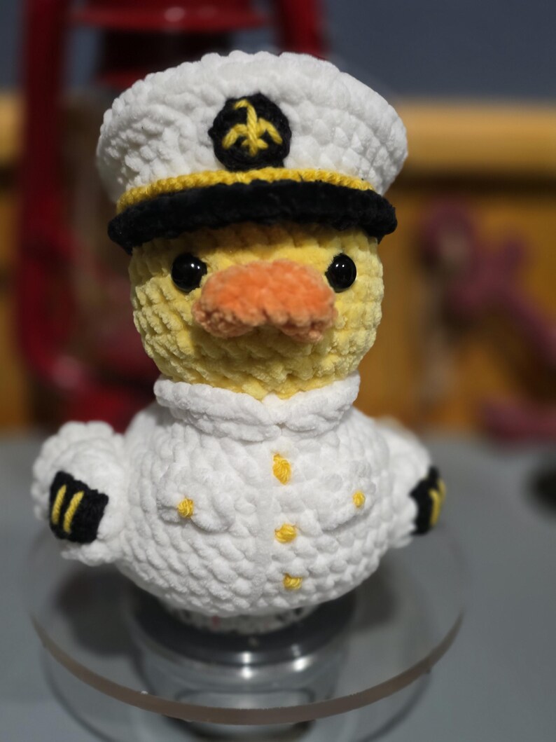 Handmade Crochet Military Ducks Cruise Jeep USAF Airforce Army Navy Marines Navy whites