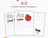 Alphabet Tracing Worksheets A-Z – Handwriting Practice (PDF Download)