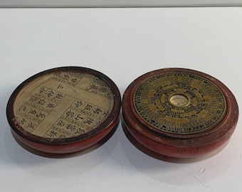 Boussole Feng Shui- Boussole Bois Feng Shui- Feng Shui-la Méditée