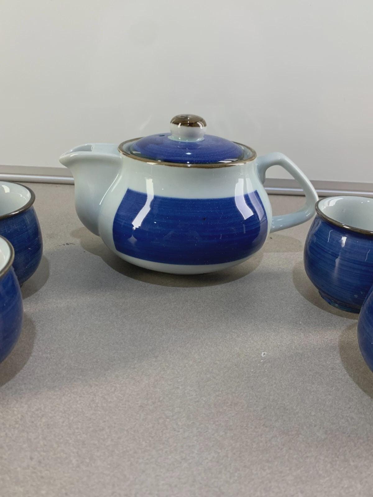 ヴィンテージの日本茶器セット｜伝統的な抹茶碗とカップ｜日本の手作り