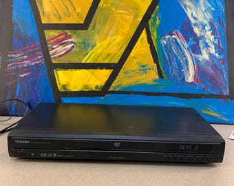 Vintage Toshiba SD-1800 DVD Player | Retro Home Electronics | Classic Media Player