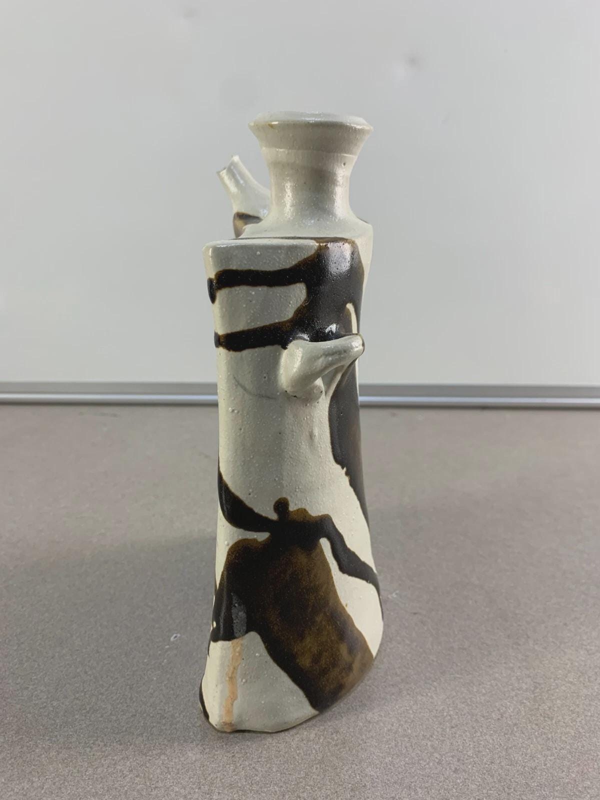 浜田庄司作炻器瓶花瓶：日本の民芸 - Etsy 日本