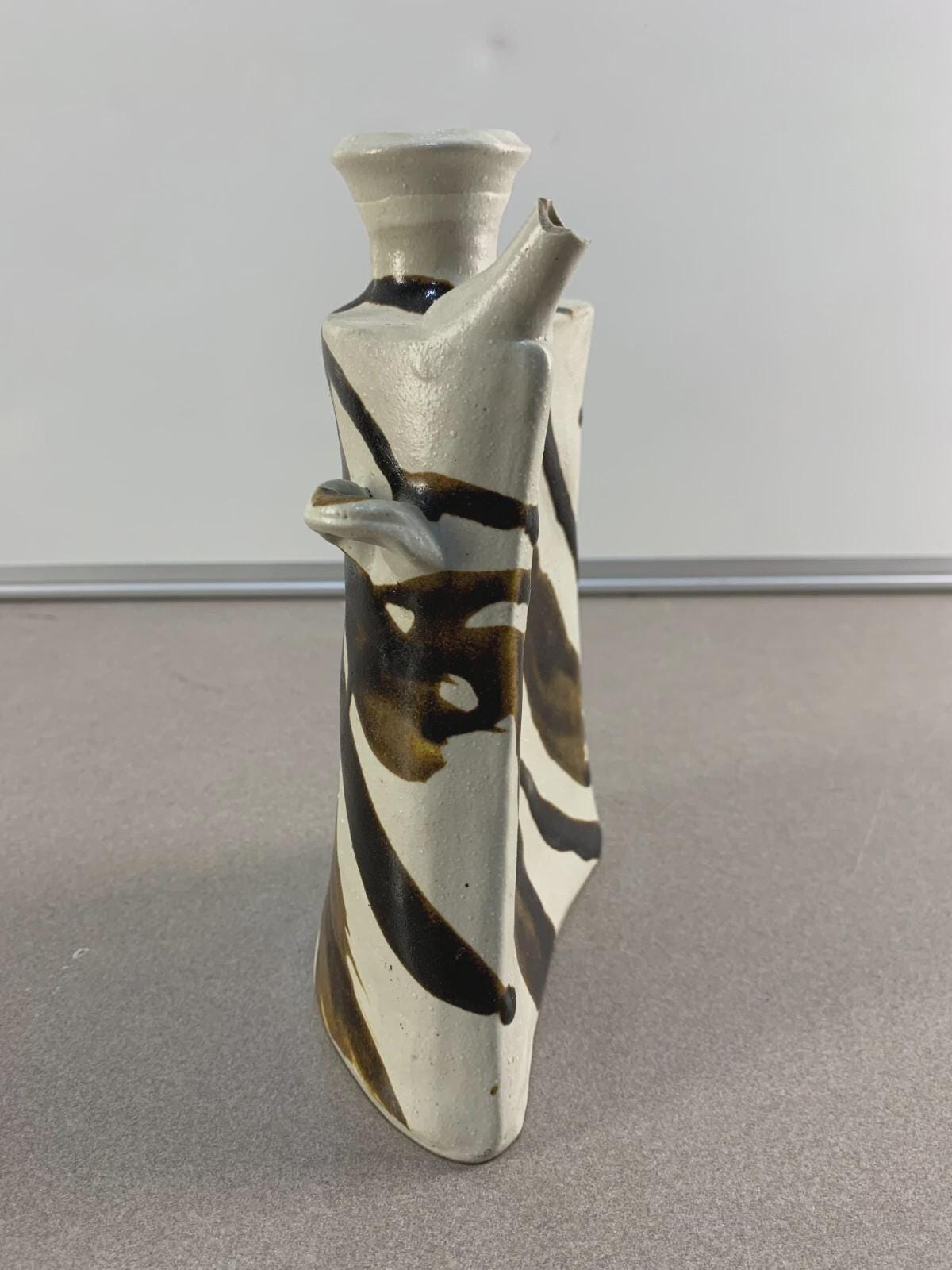 浜田庄司作炻器瓶花瓶：日本の民芸 - Etsy 日本