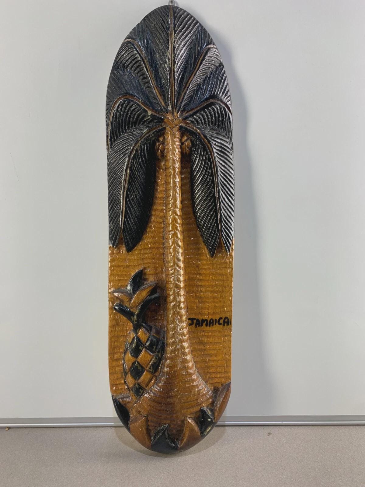 Jamaica wood statue - Etsy 日本