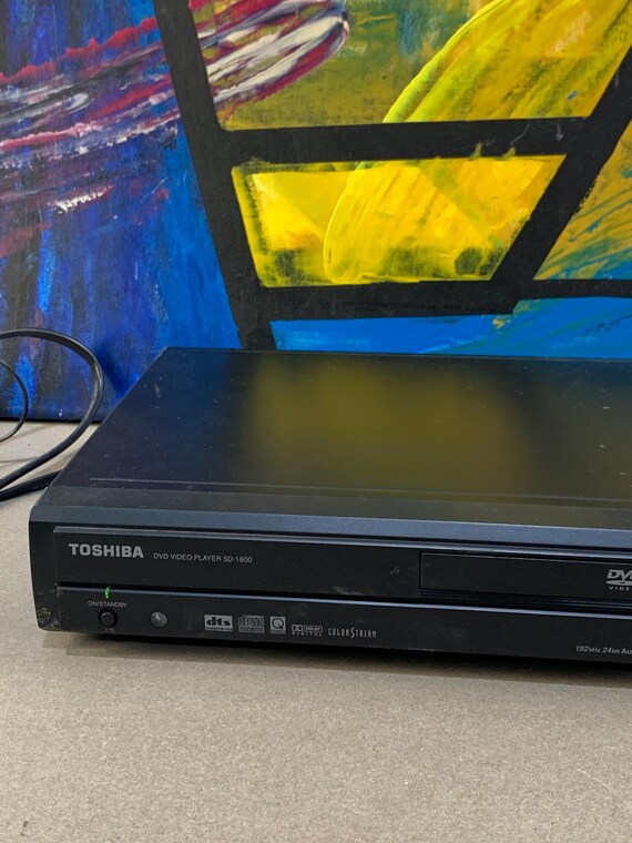 Vintage Toshiba SD-1800 DVD Player | Retro Home Electronics