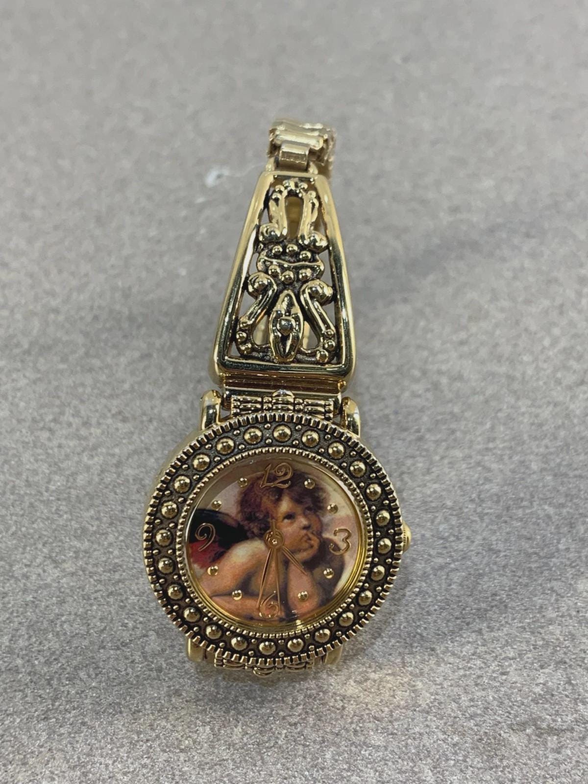 SII Vintage Cherub Angel Watch F15017 | Women display picture 2