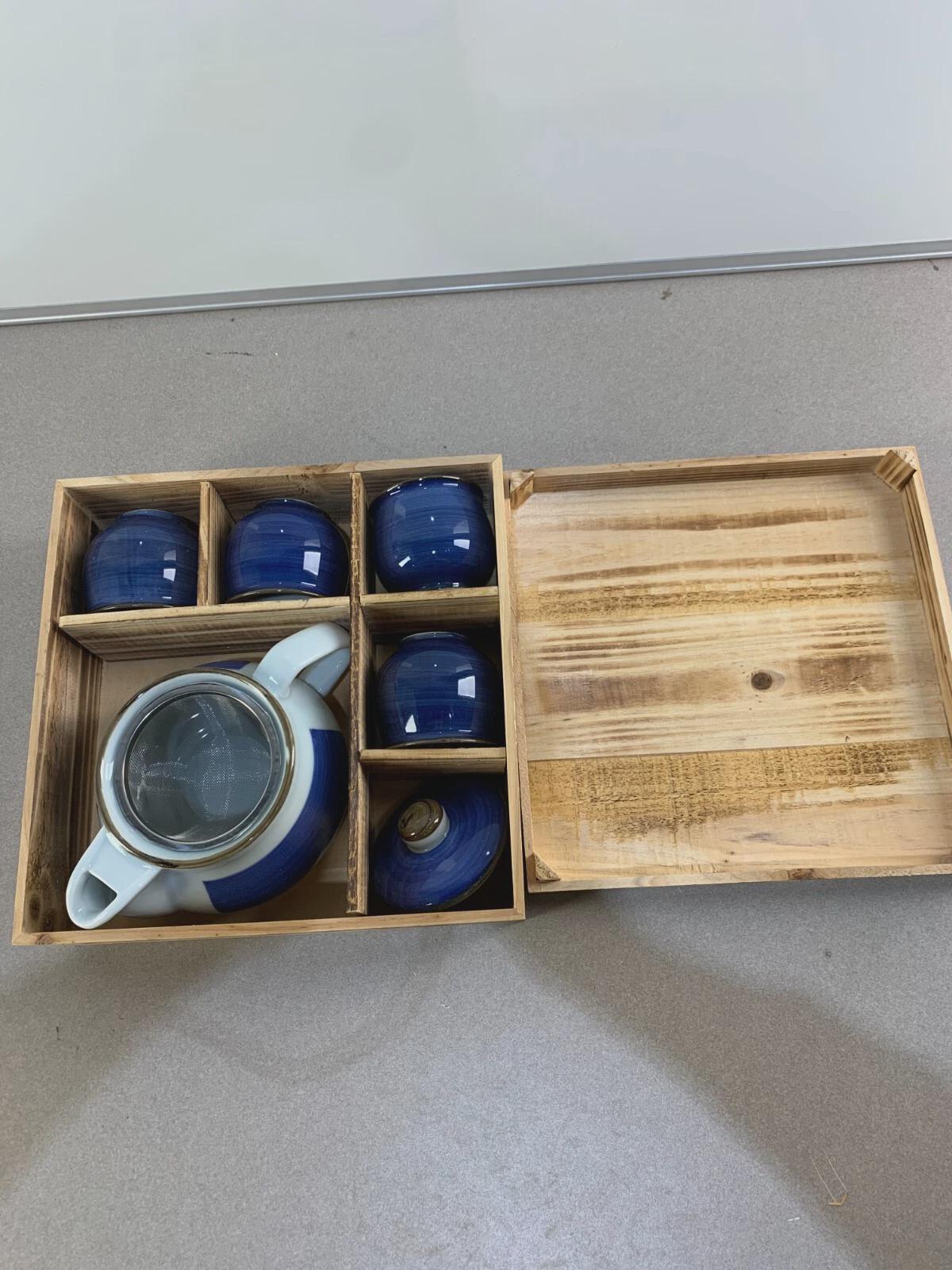 伝統的な日本茶器 ヴィンテージの日本茶器セット｜伝統的な抹茶碗とカップ｜日本の手作り